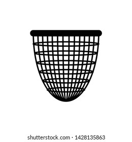 Fishing net icon in trendy flat style isolated on white background. Symbol for your web site design, logo, app, UI. Vector illustration, EPS