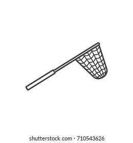 Fishing net vector Icon illustration