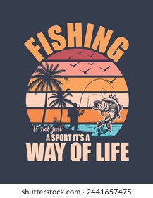 FISHING IS NOT JUST A SPORT IT’S A WAY OF LIFE