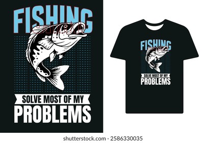 Fishing outdoor t shirt design