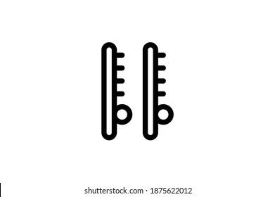 Fishing Outline Icon - Fishing Rod