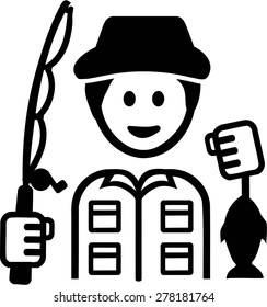 Fishing Pictogram
