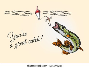 Fishing for pike