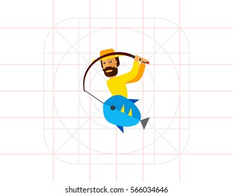 Fishing Rod Bent Stock Vectors Images Vector Art Shutterstock