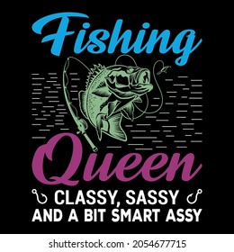 La reina de la pesca es elegante, sencilla y un poco elegante