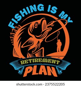 Fishing quote awesome t-shirt design