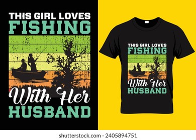 Fishing quote awesome t-shirt design illustrator