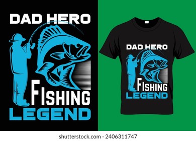Fishing quote awesome t-shirt design illustrator