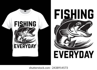 Fishing quote awesome t-shirt design instant download fishing t-shirt white t-shirt