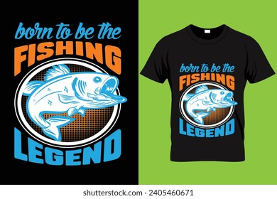 
Fishing quote vintage awesome t-shirt design illustrator