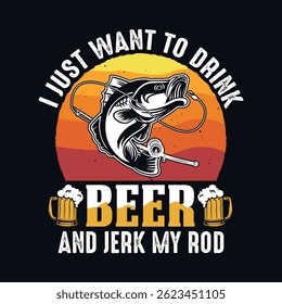 Fishing quotes vector design, t shirt design