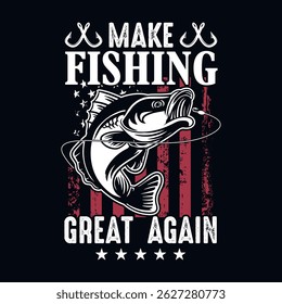 Fishing quotes vector design, t shirt design