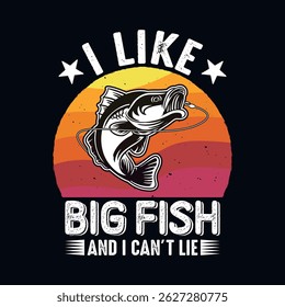 Fishing quotes vector design, t shirt design