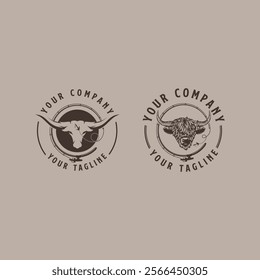 fishing and ranch logo is perfect for corporate identity, community, shop name and others