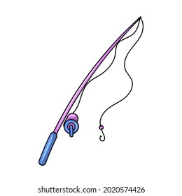 Ilustración vectorial coloreada con estilo de dibujo manual simple