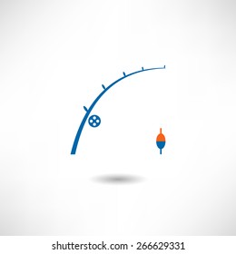 Fishing rod icon