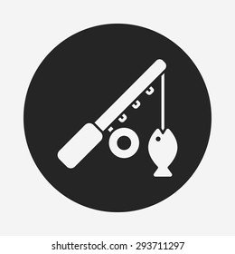 Fishing rod icon