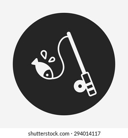 Fishing rod icon