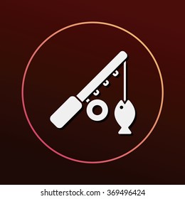 Fishing rod icon