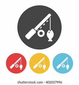 Fishing rod icon