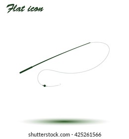 Fishing rod icon.