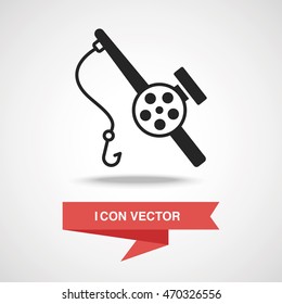 Fishing rod icon