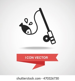 Fishing rod icon