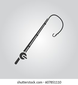 Fishing rod icon