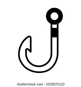 Fishing rod Vector Icon fully editable

