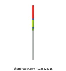 Fishing rod vector icon.Cartoon vector icon isolated on white background fishing rod.