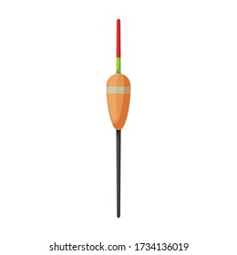 Fishing rod vector icon.Cartoon vector icon isolated on white background fishing rod.