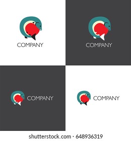 Fishing services or selling company logo