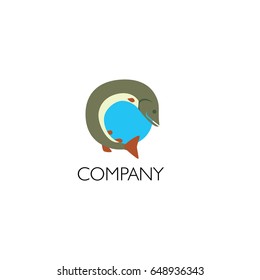 Fishing services or selling company logo