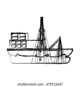 Fishing ship boat
