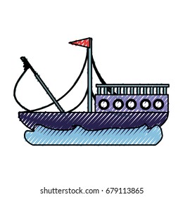 Fishing ship boat