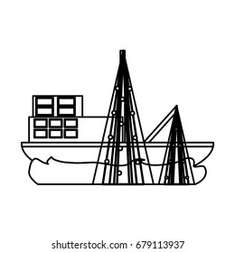 Fishing ship boat