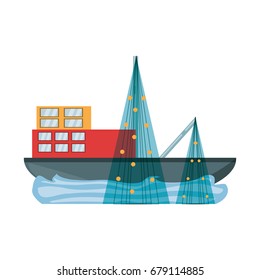 Fishing ship boat