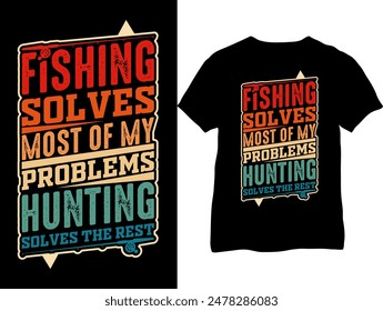 Fishing shirts- Fishing T-shirts- Fishing, Hunting T-shirts- Fisherman loves fishing