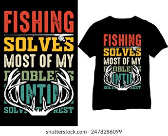 Fishing shirts- Fishing T-shirts- Fishing, Hunting T-shirts- Fisherman loves fishing