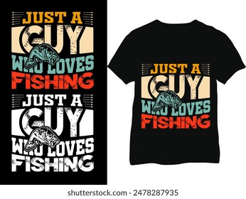 Fishing shirts- Fishing T-shirts- fishing, hunting T-shirts- Fisherman loves fishing- Just a boy who loves fishing- Fishing lover