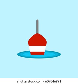 Fishing sign icon