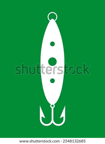 Fishing spoon. Fishing spoon for catching predatory fish at different times of the year. Winter fishing spoon.