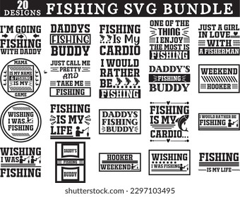 fishing svg bundle, fishing svg design