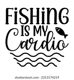  Fishing SVG Quotes Design Template