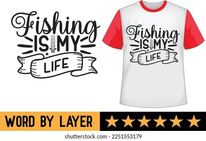 Fishing svg t shirt design