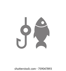 fishing symbol icon. Web element. Premium quality graphic design. Signs symbols collection, simple icon for websites, web design, mobile app, info graphics on white background