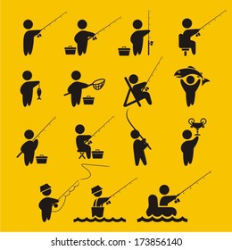 Fishing symbols