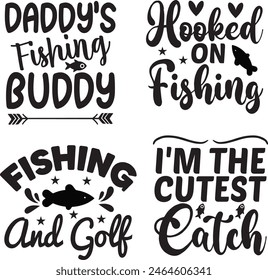 Camiseta de pesca Diseño Paquete