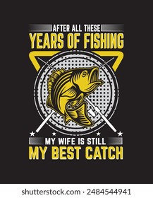 Fishing t shirt design and Cool fish t shirt design