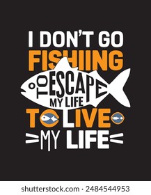 Fishing t shirt design and Cool fish t shirt design